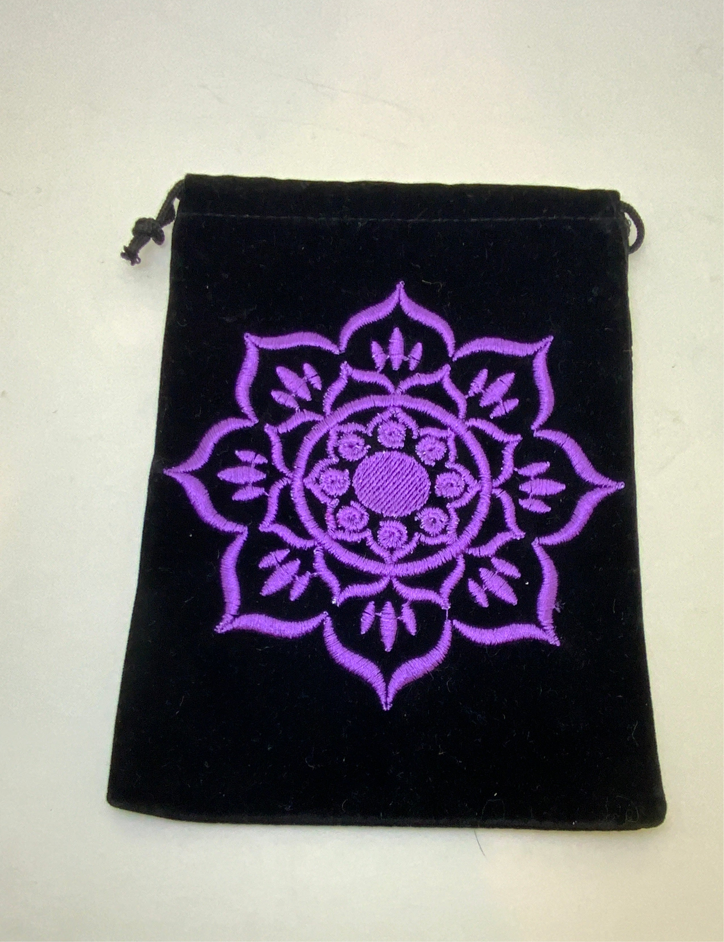 Lotus Velvet Bag