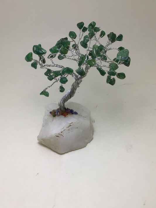 Green Aventurine Gemstone Tree
