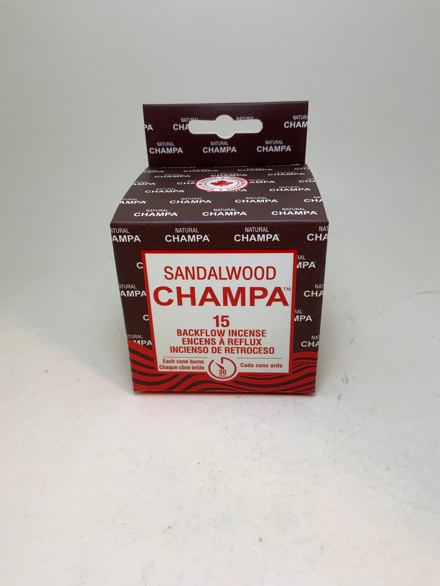 Natural Champa Backflow Incense Cones