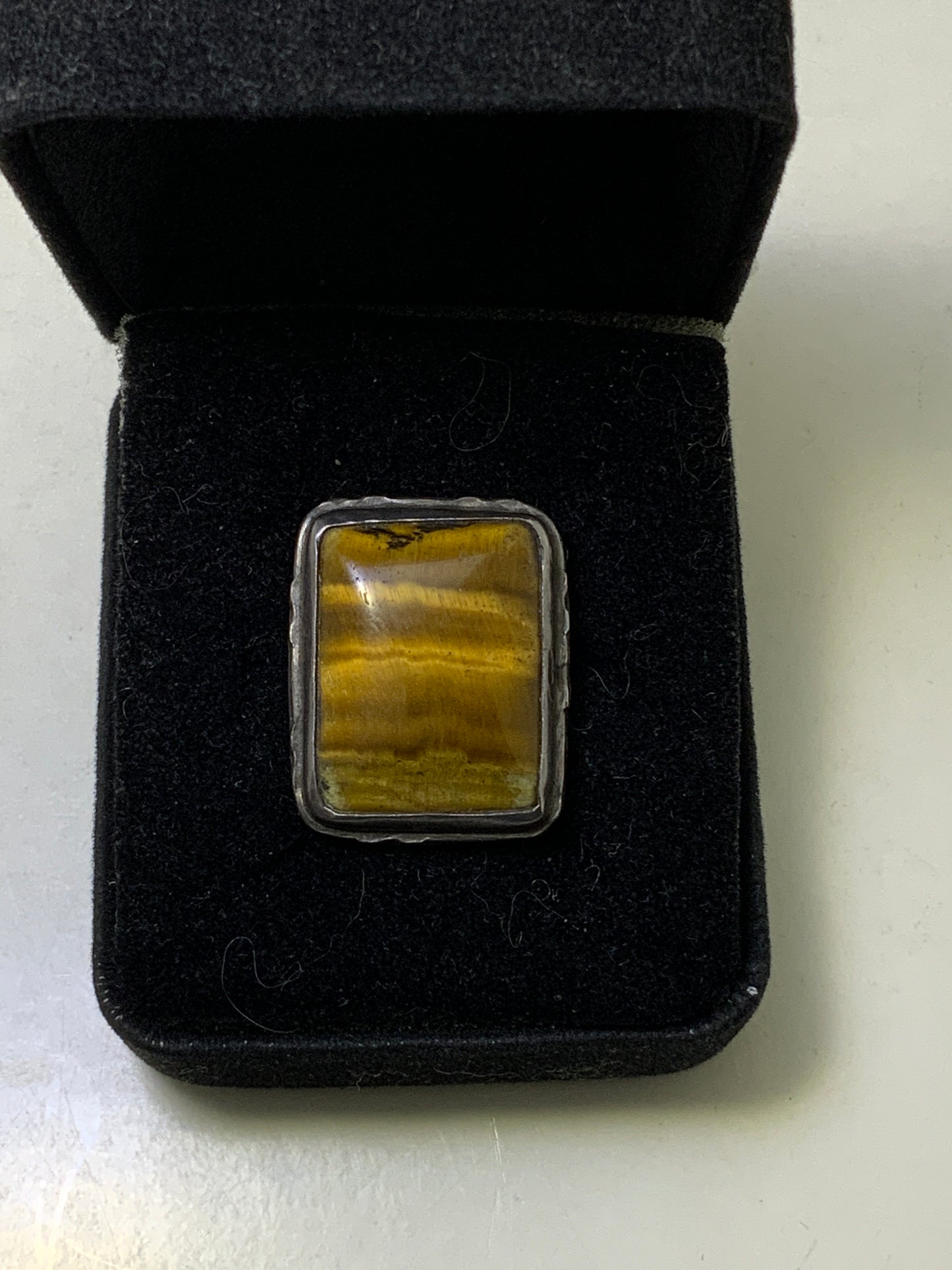 Tiger Eye Sterling Silver Rings