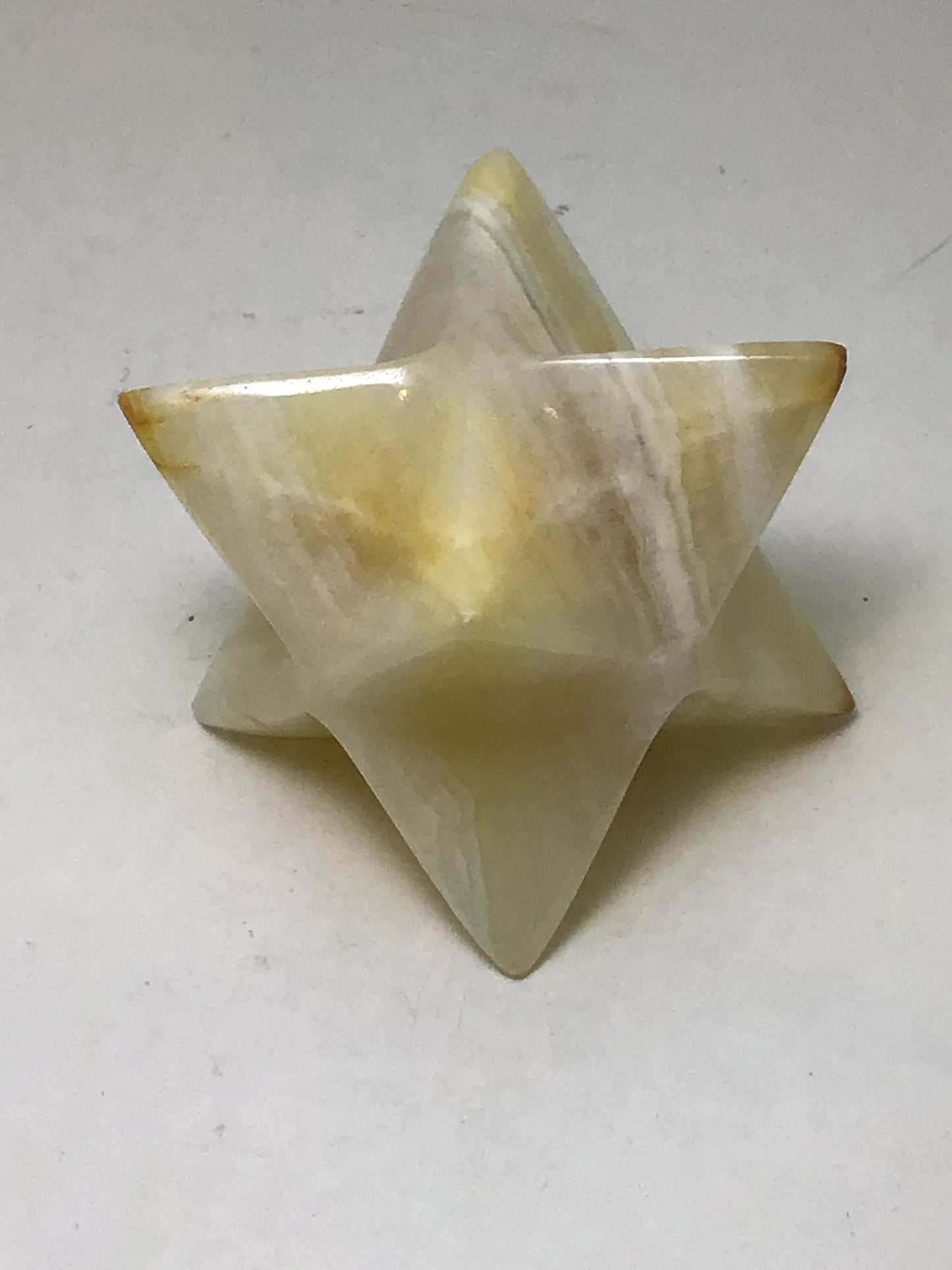 Yellow Calcite Merkaba