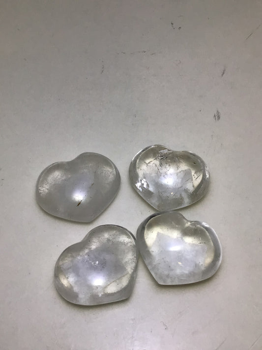Clear Quartz Heart
