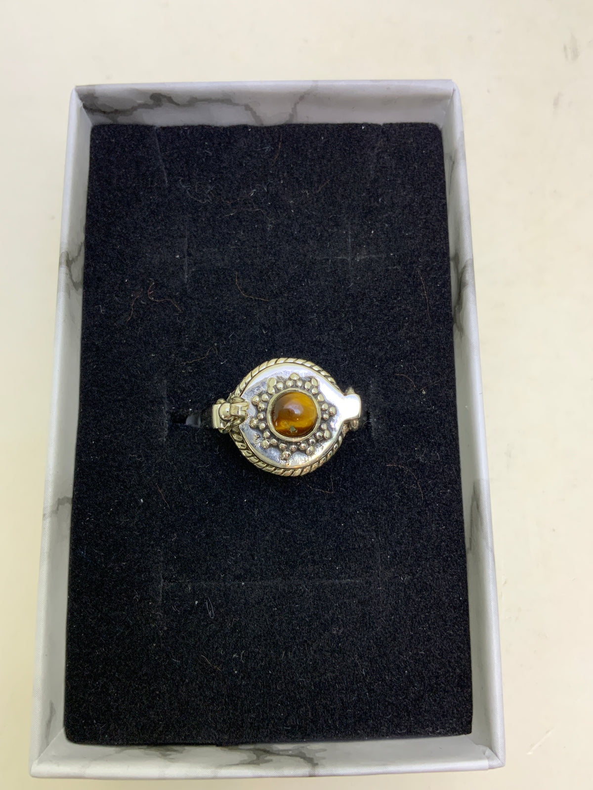 Tiger Eye Sterling Silver Rings