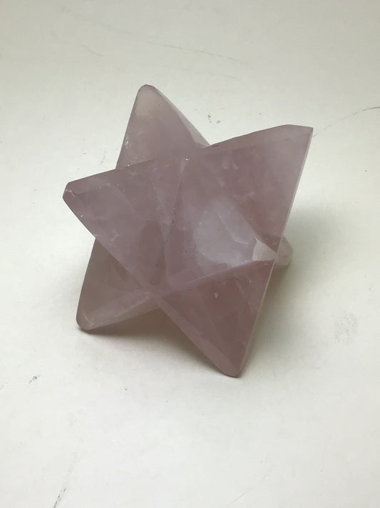 Rose Quartz Merkaba