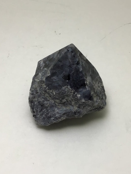 Larvakite/ Black Labradorite Rough Point
