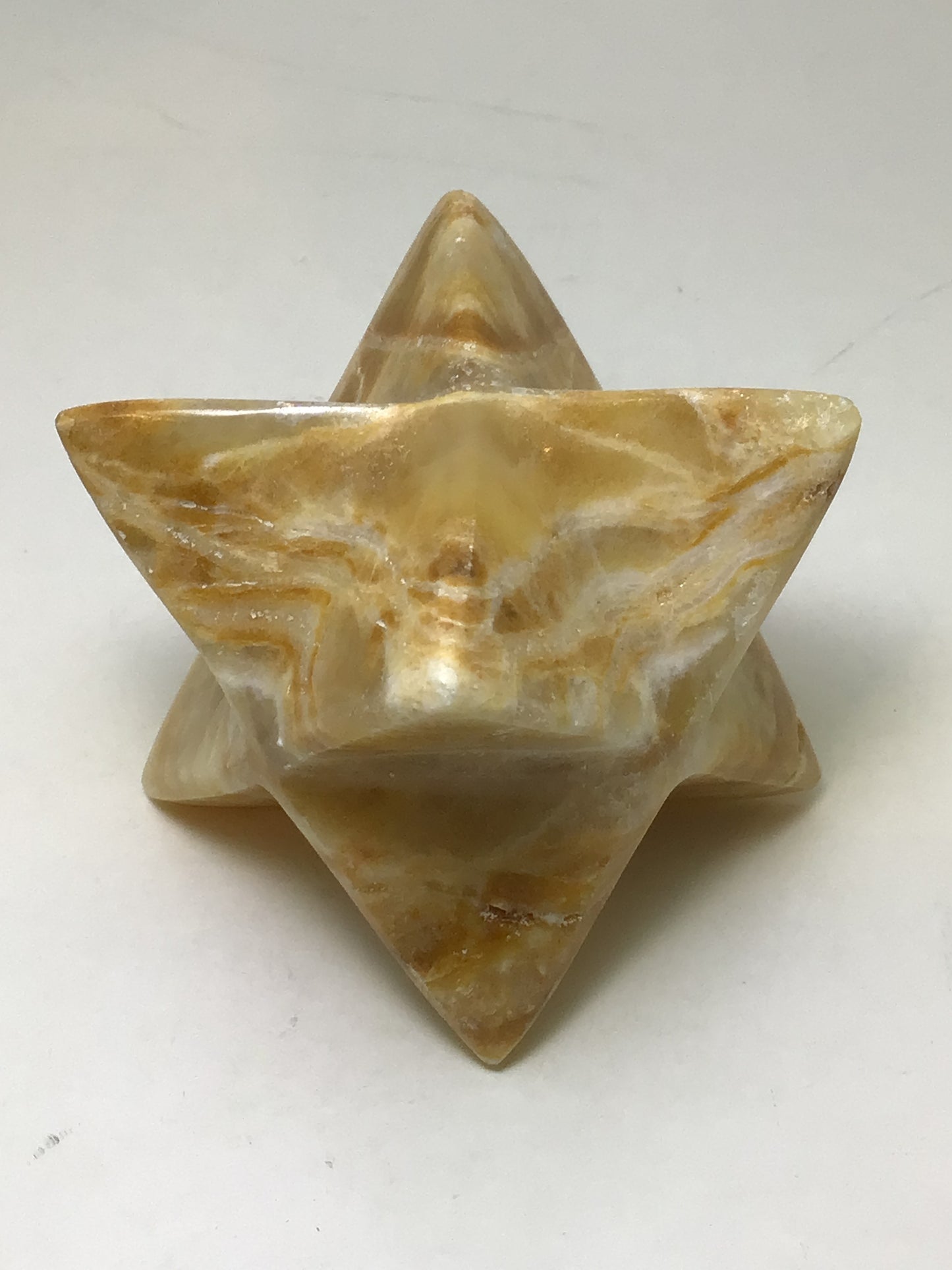 Orange Calcite Merkaba