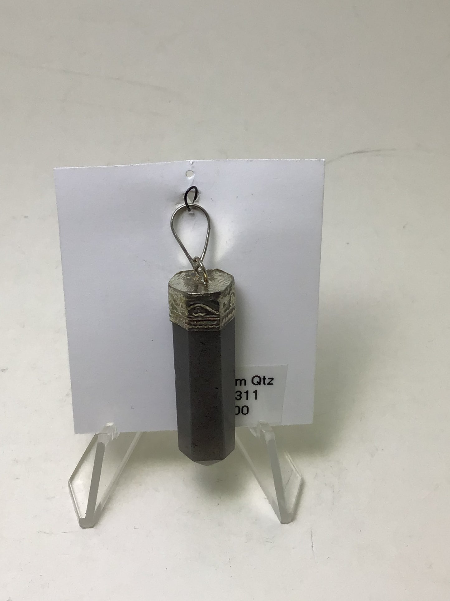 Tourmalized Quartz Pendant