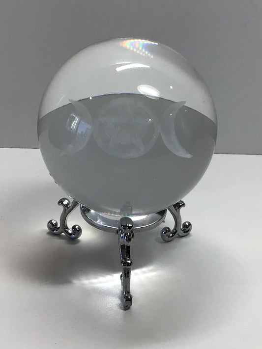 Triple Moon Sphere wih Stand