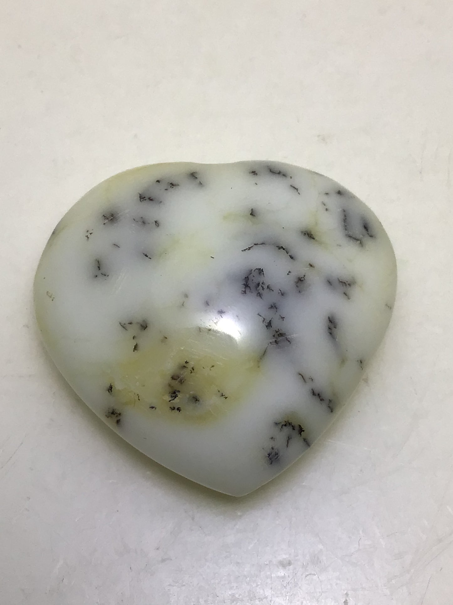 Dendrite Opal Heart