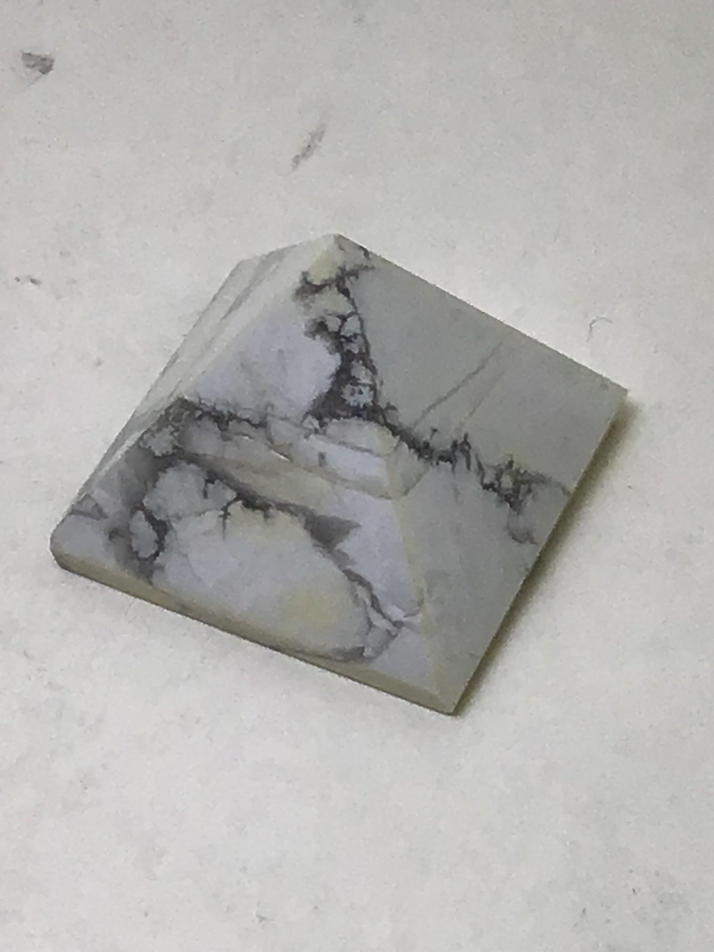 Howlite Pyramid