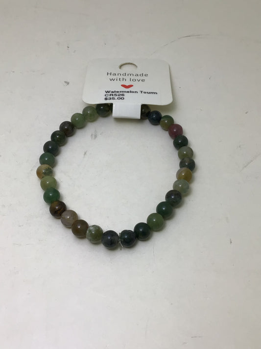 Watermelon Tourmaline Bracelet