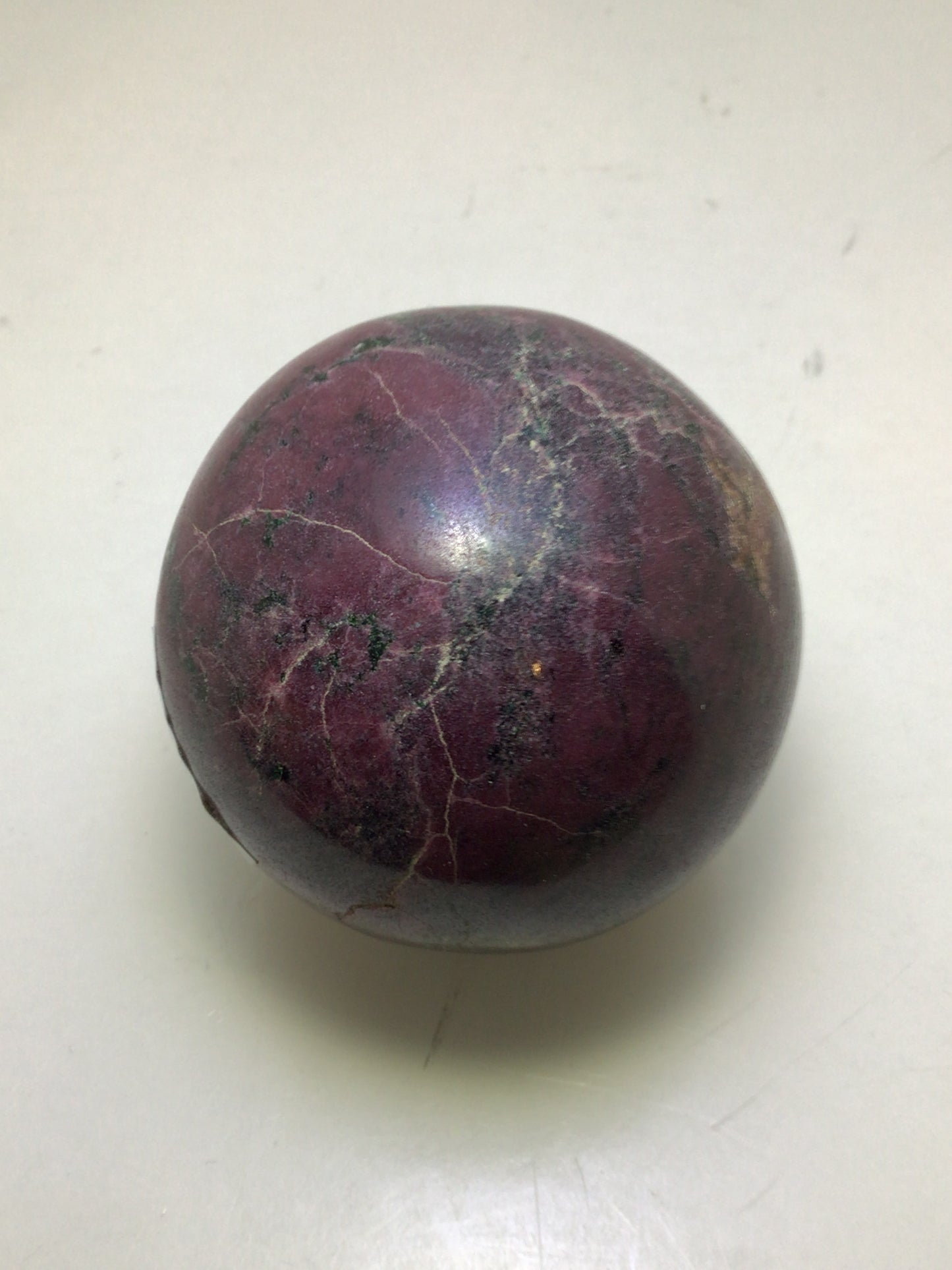 Ruby Kyanite Sphere