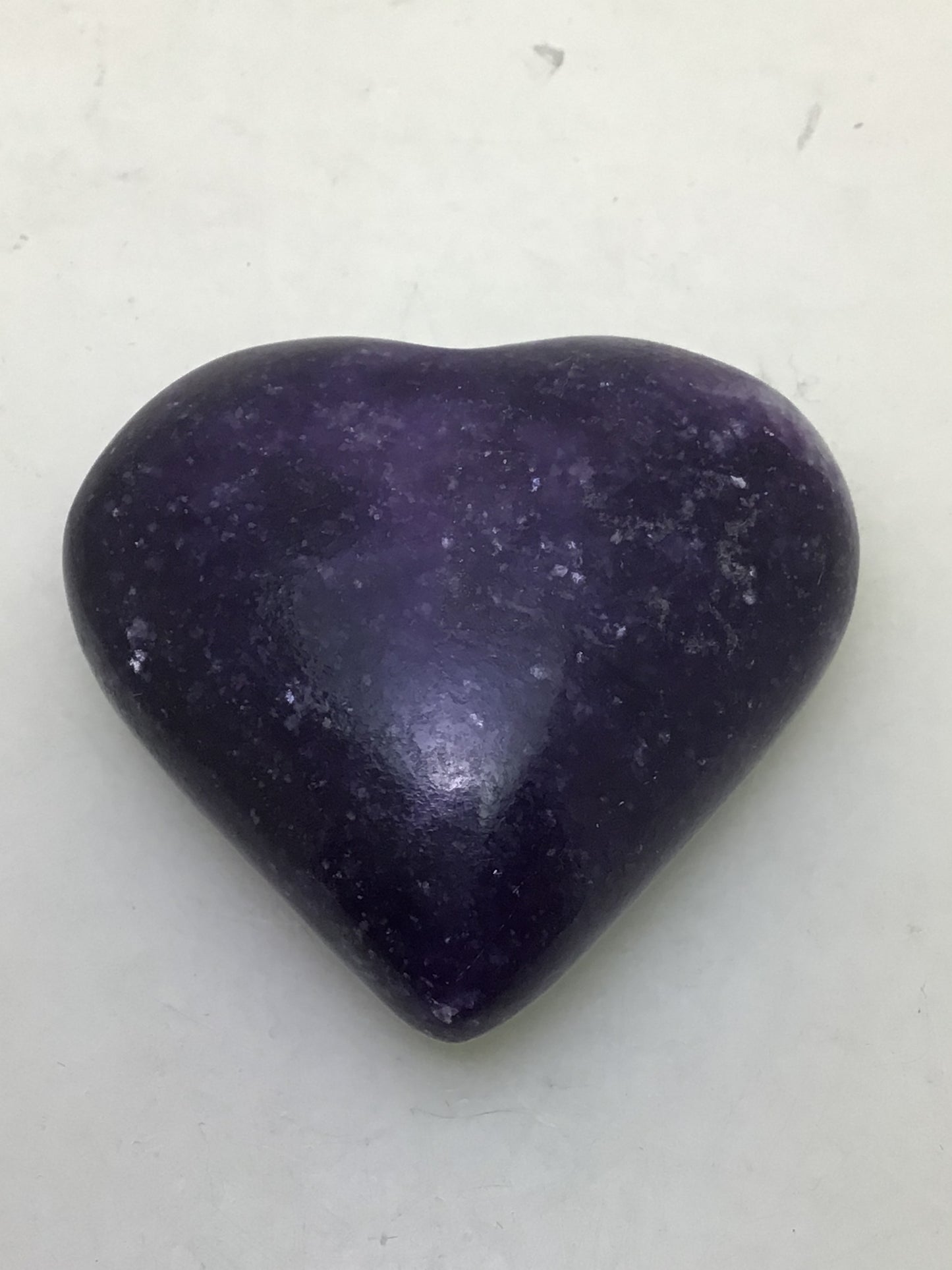 Lepidolite Heart
