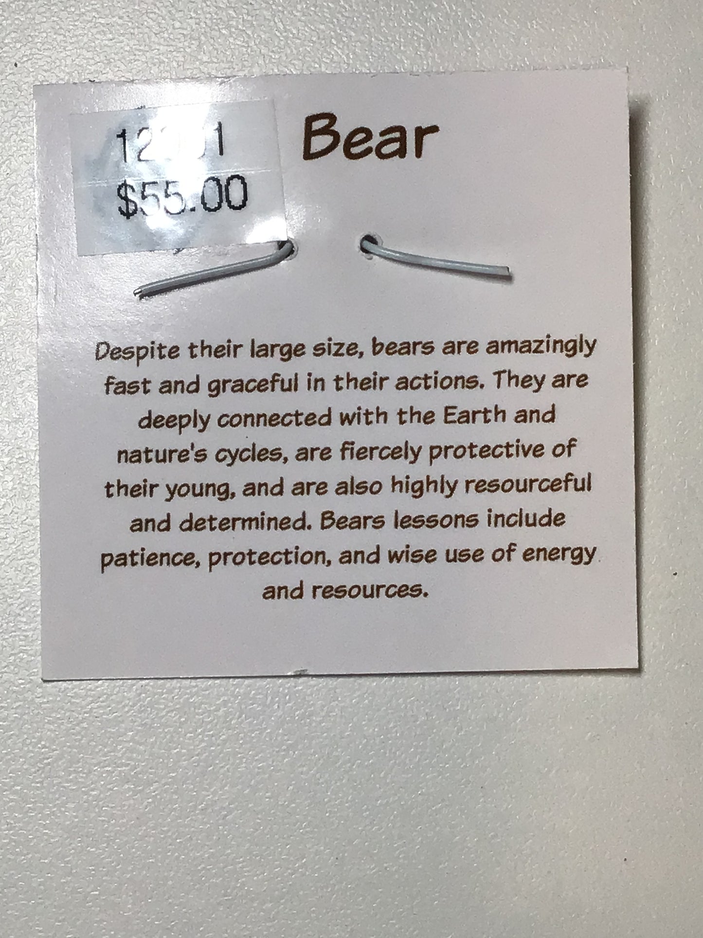 Sacred Spirit Bear Pendant