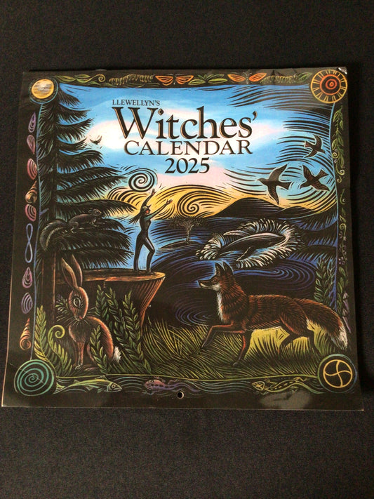 Llewellyn's Witches 2025 Wall Calendar