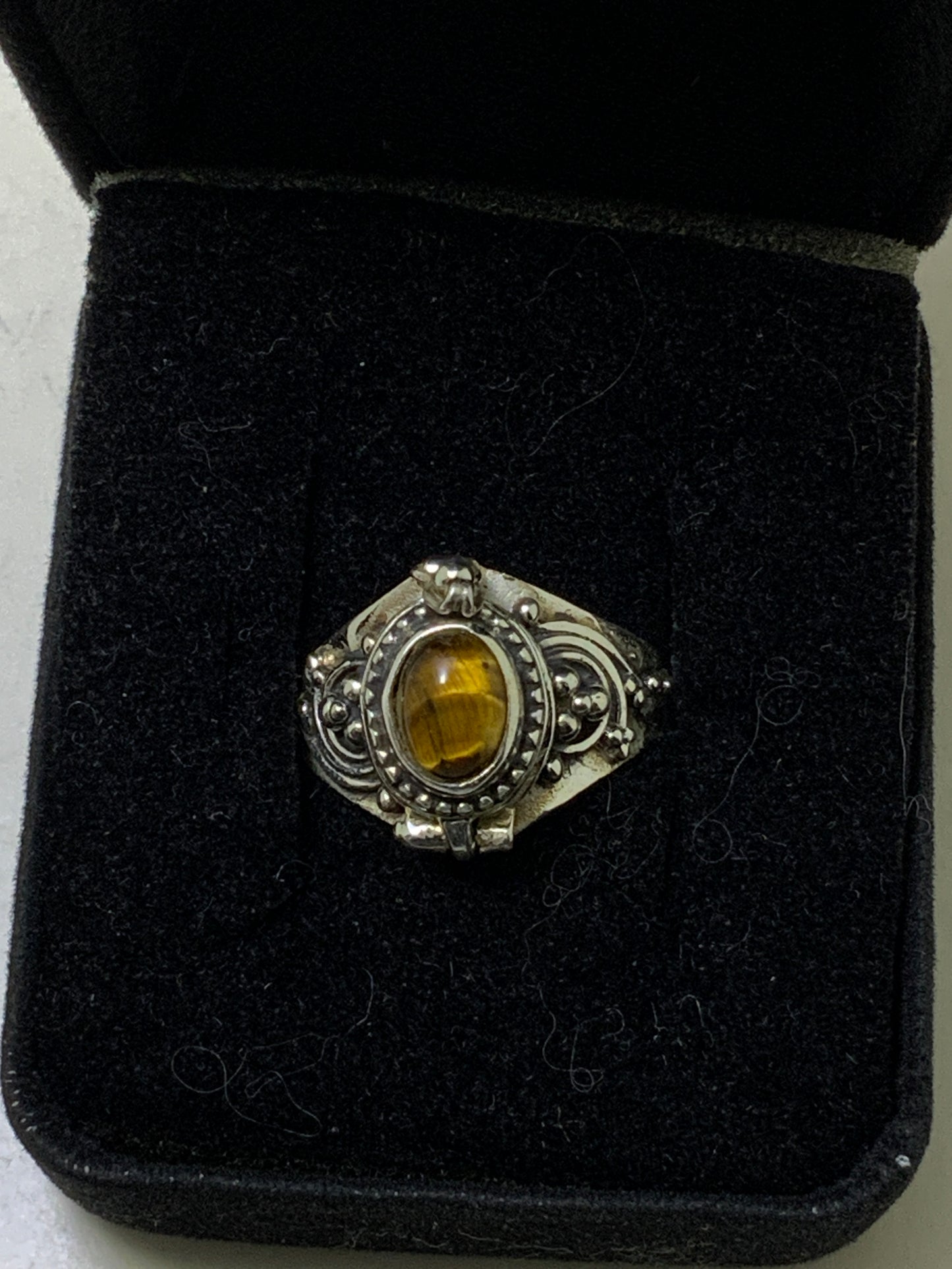 Tiger Eye Sterling Silver Rings
