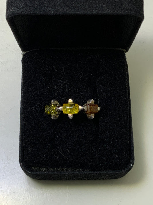Multi-Gemstone Sterling Silver Rings