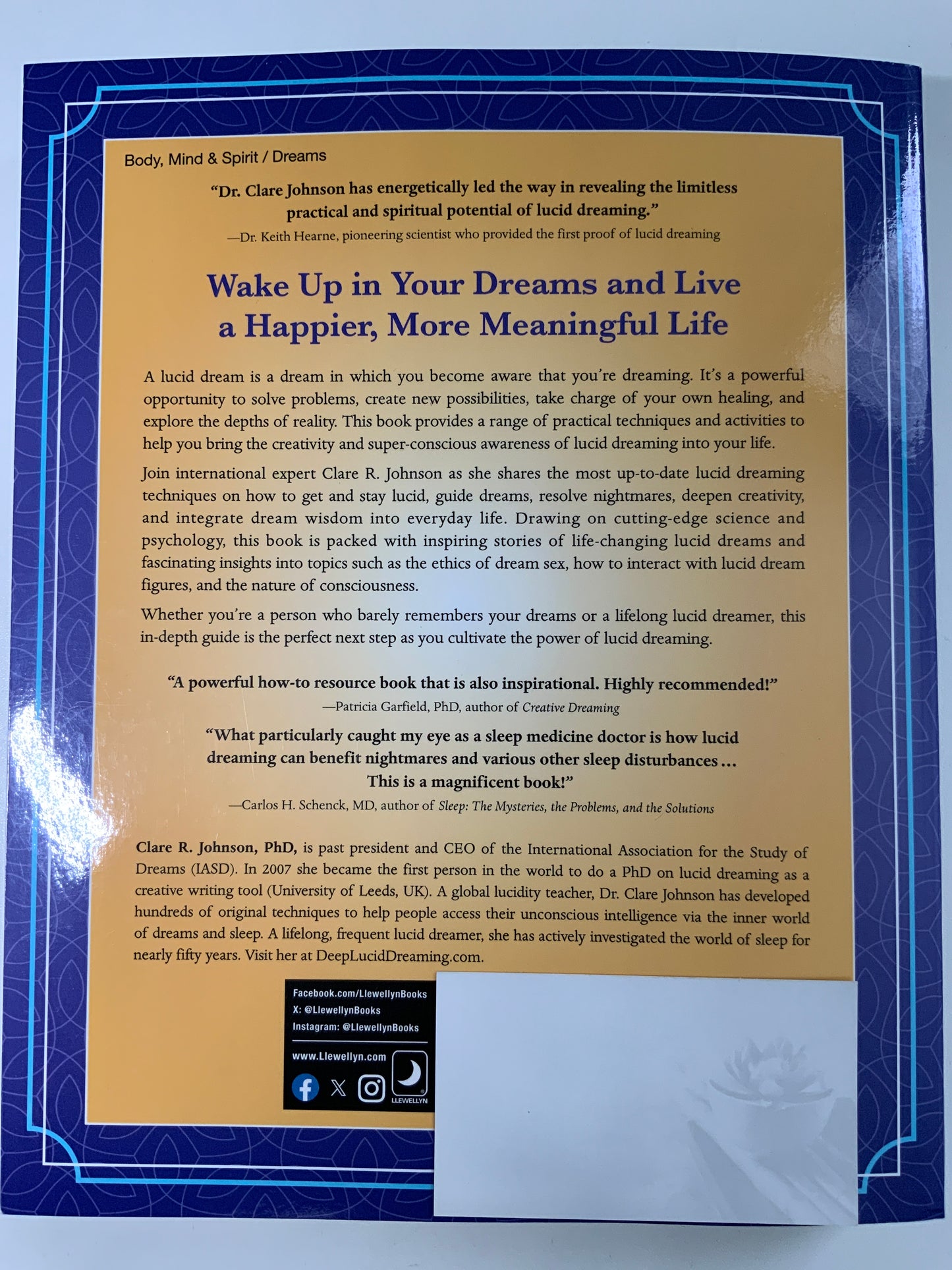 Llewellyn's Complete Book of Lucid Dreams