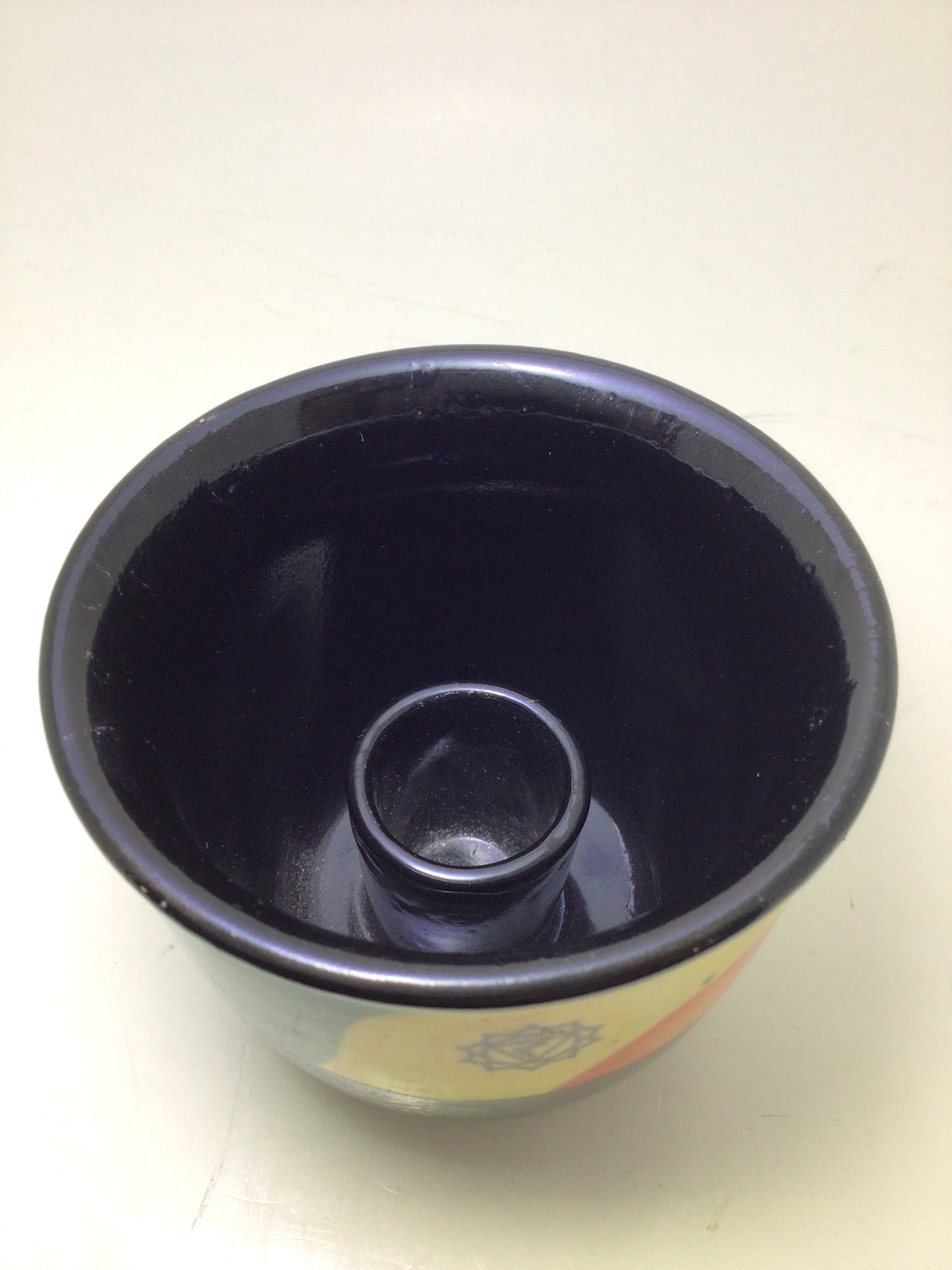 Black 7 Chakra's Smudging Pot