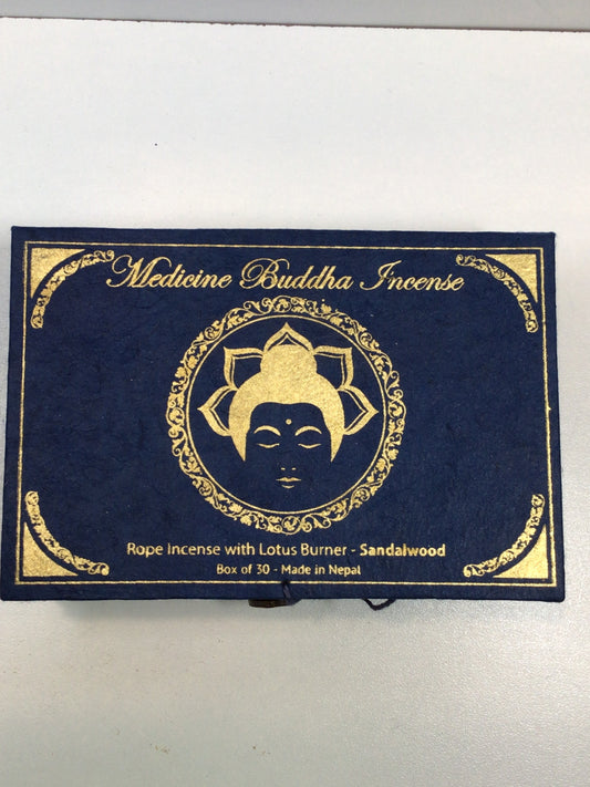 Medicine Buddha Sandalwood Incense Ropes
