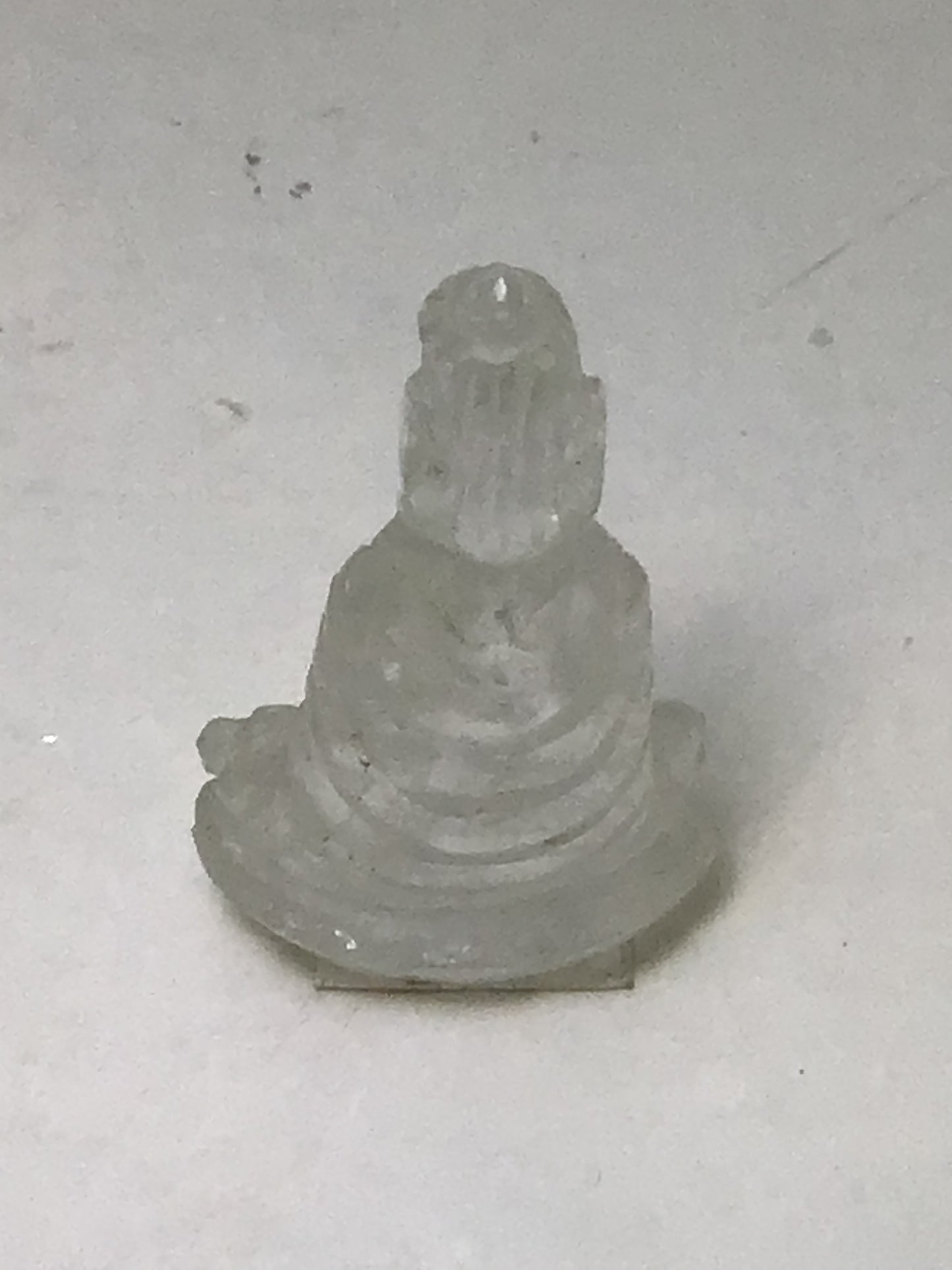 Clear Quartz Buddha