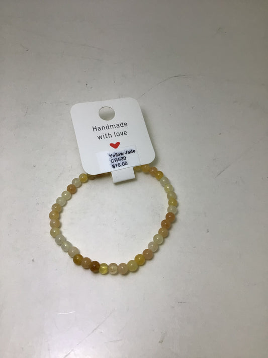Yellow Jade Bracelet