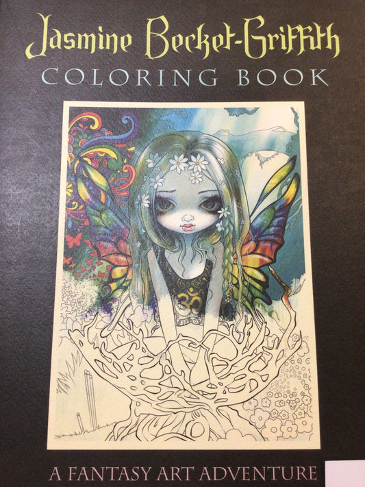 Fantasy Art Adventure Coloring Book
