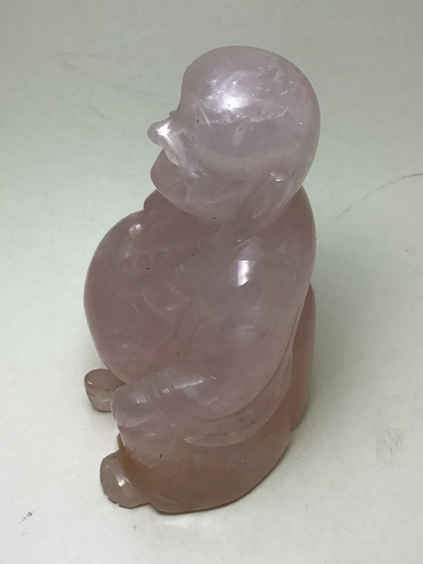 Rose Quartz Buddha