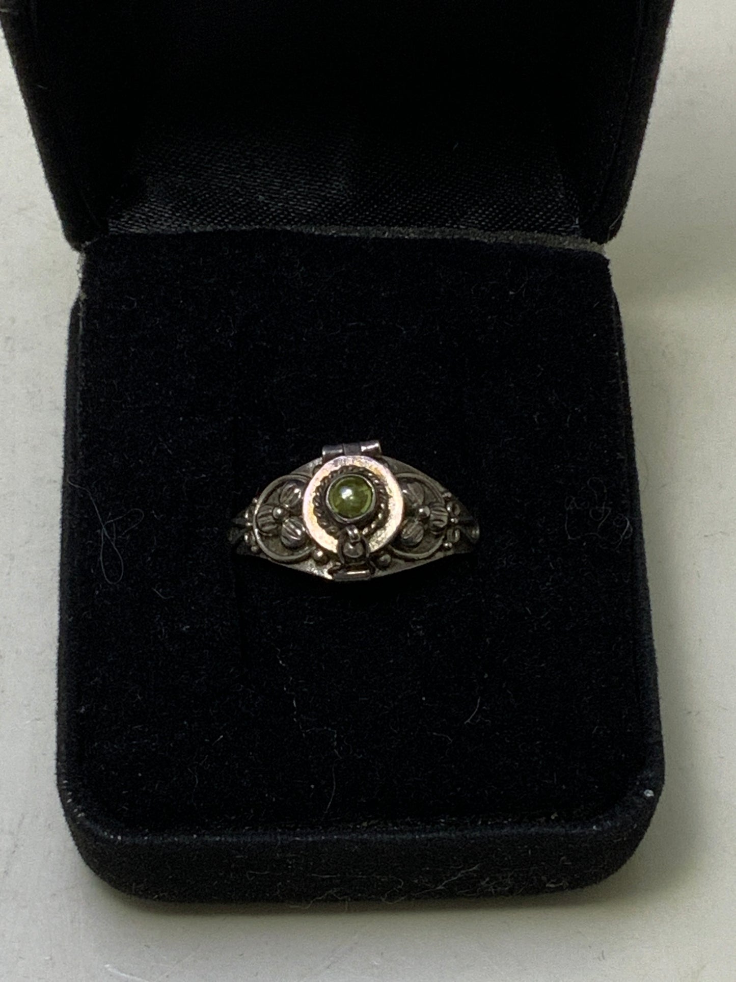 Peridot Sterling Silver Rings