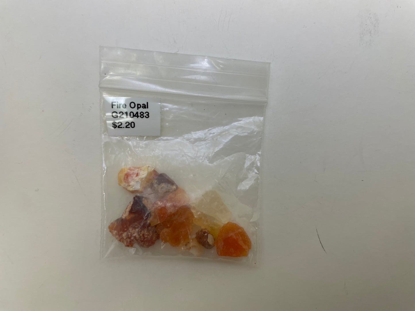 Rough Fire Opal (Bagged)