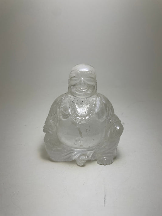 Clear Quartz Buddha