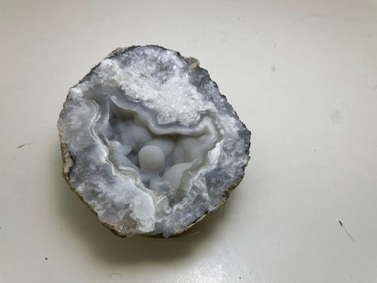 Blue Chalcedony with Quartz