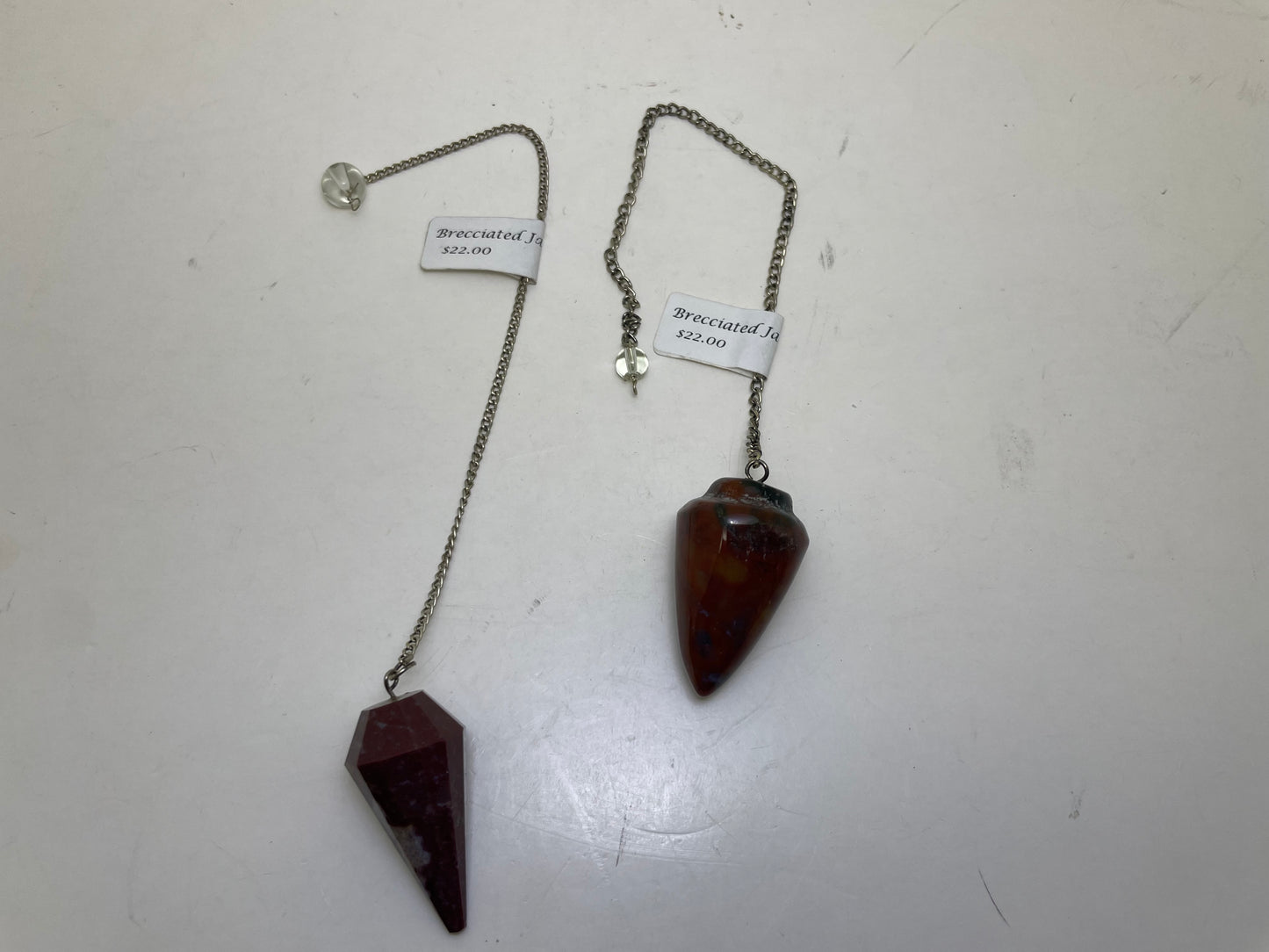 Brecciated Jasper Pendulum