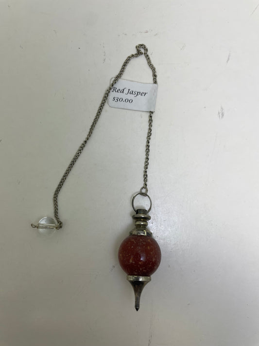 Red Jasper Pendulum