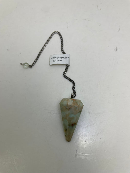Chrysoprase Pendulum