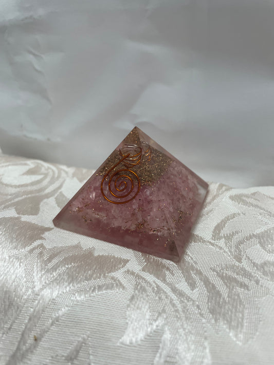 Rose Quartz Pyramid