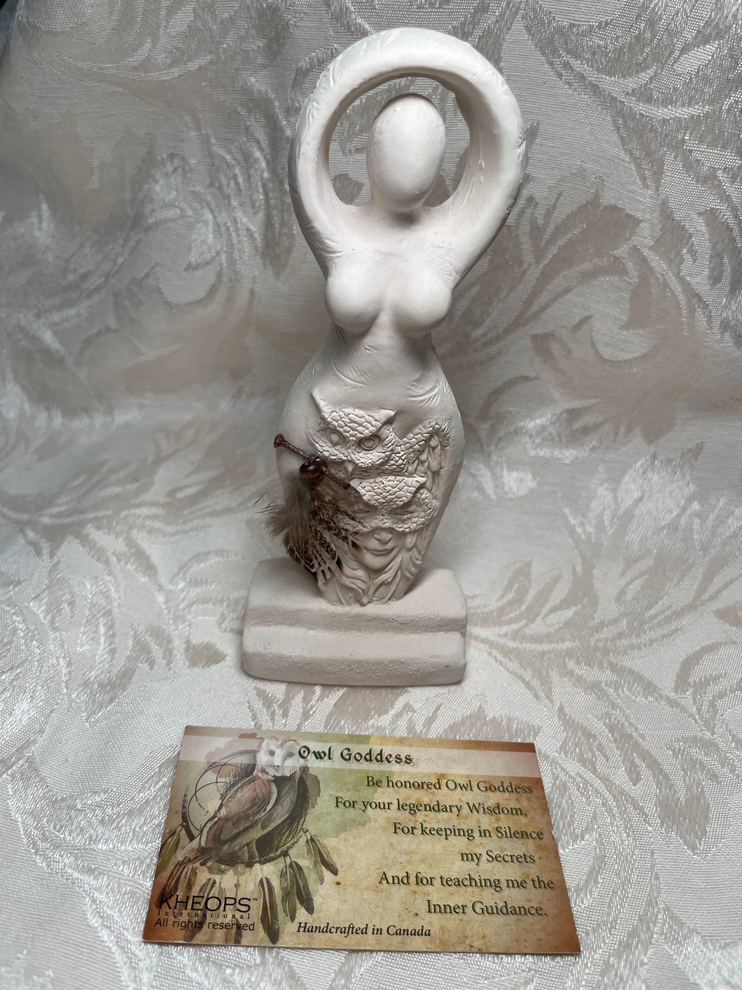 Owl Goddess Statue