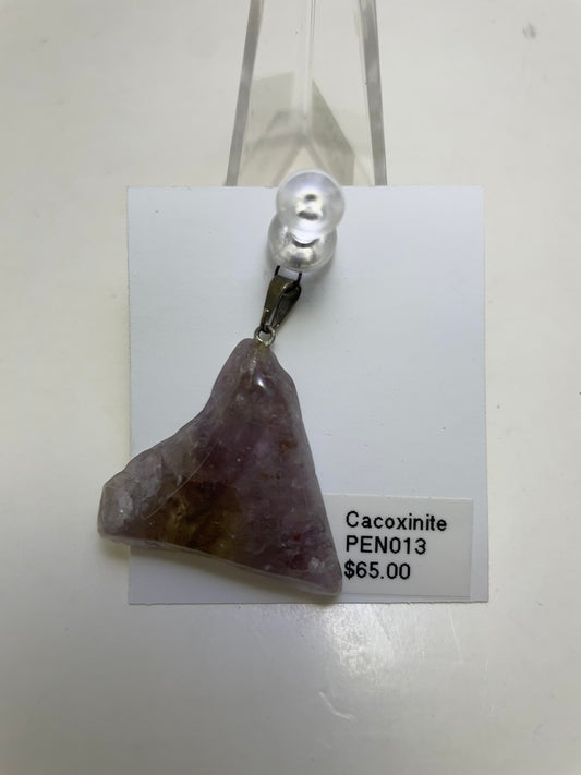 Cacoxenite Pendant