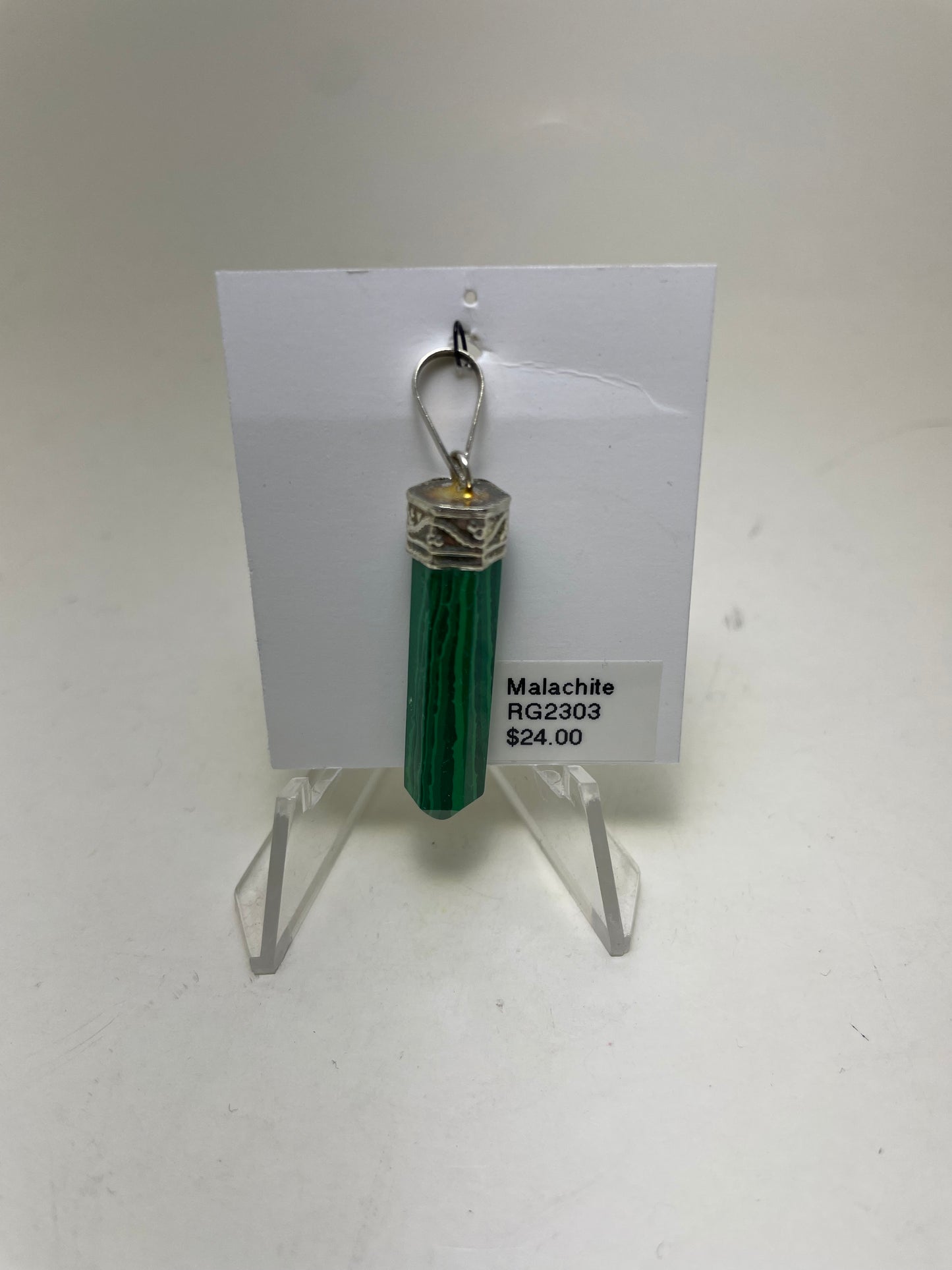 Green Malachite Pendant