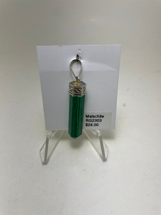 Green Malachite Pendant