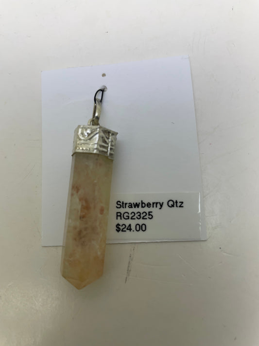 Strawberry Quartz Pendant