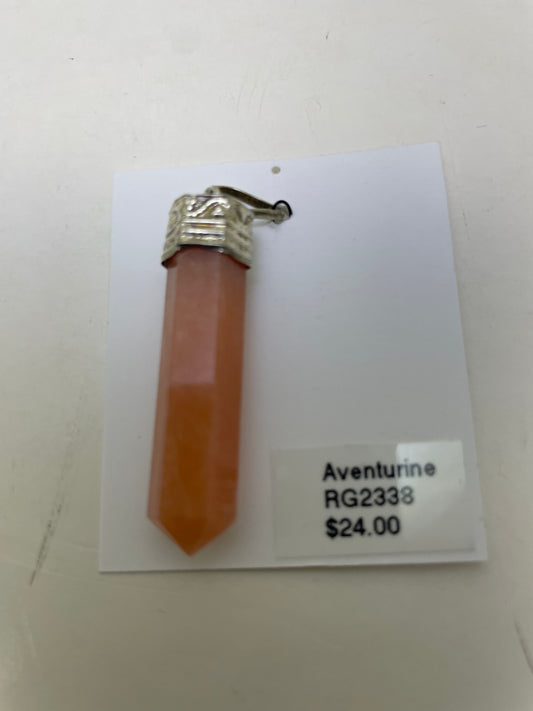 Red Aventurine Pendant