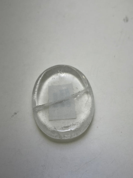 Clear Quartz Thumb Stone