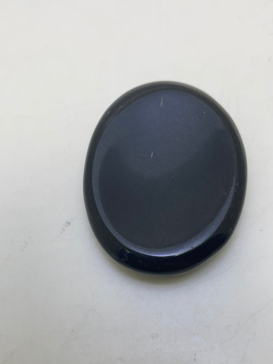 Black Obsidian Thumb Stone