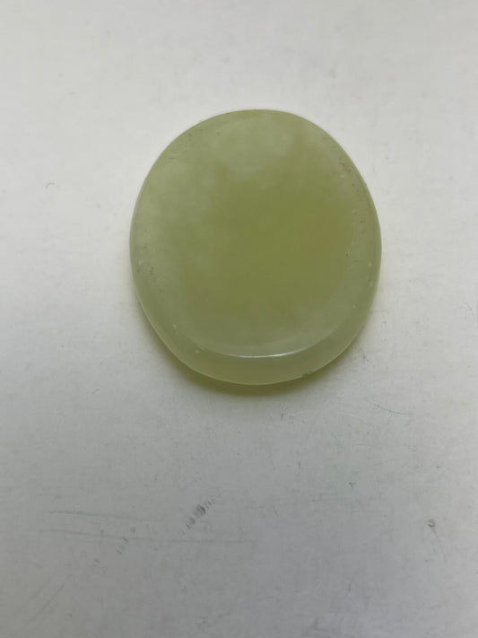Yellow Calcite Thumb Stone