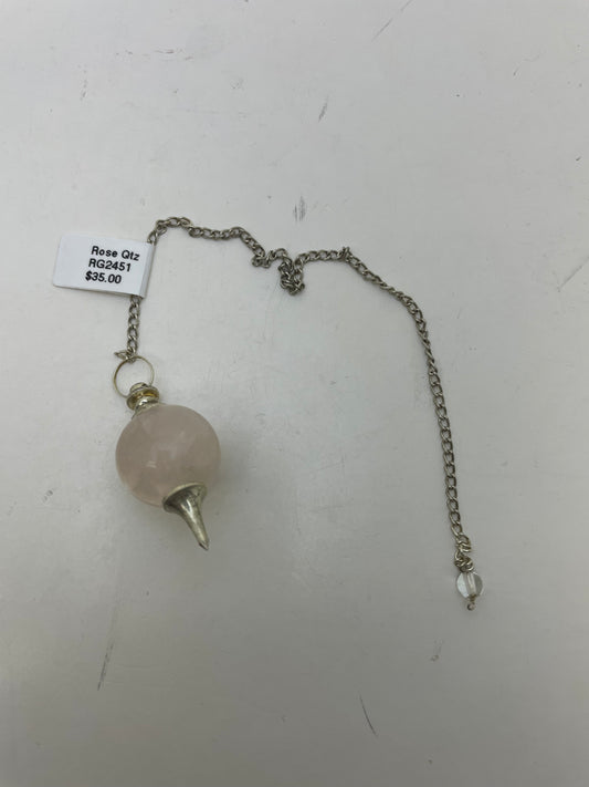 Rose Quartz Pendulum