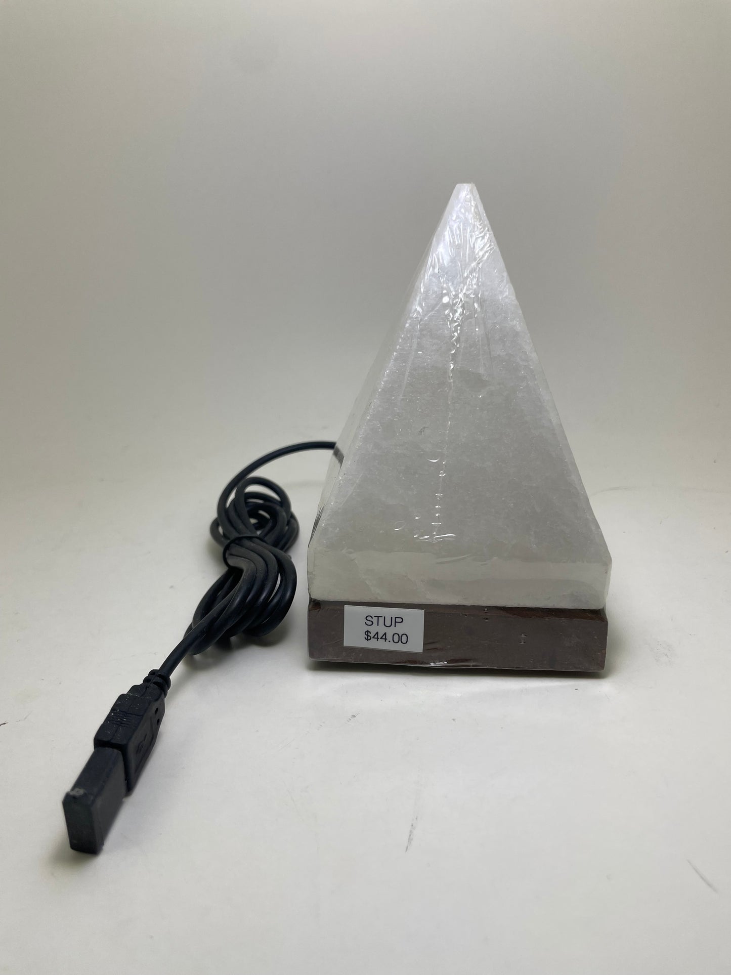 Pyramid  Salt Lamp