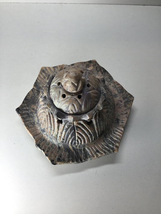 Lotus Incense & Charcoal Holder