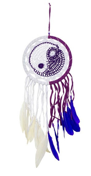 Yin Yang Dream Catcher 8.5"